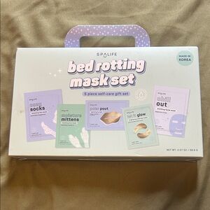 Bed Rotting Mask Set - Purple and Green